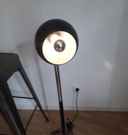 lampe vintage pied ancienne cireuse 