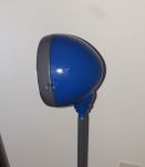 lampe vintage avec phare de voiture ancienne création unique