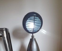 lampe vintage création unique ancien chauffage