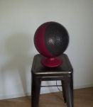 lampe vintage création unique ancienne enceinte années 70