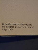 Guide Musée National d'Art Occidental Tokio