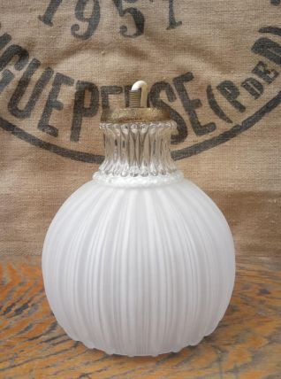 Jolie suspension en verre rétro 