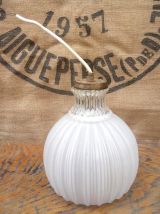 Jolie suspension en verre rétro 