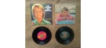 Lot de deux 45 tours de Claude François 