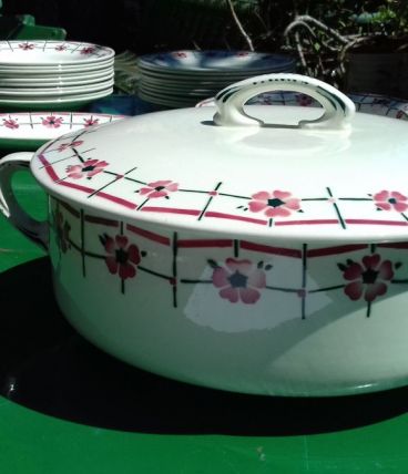 Soupière Céranord "Monique" vintage