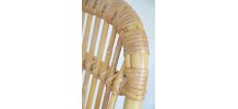 Rocking Chair Rotin Vintage