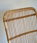 Rocking Chair Rotin Vintage