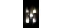 Lampadaire a tulipe strillè grand model 1960 
