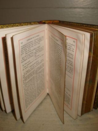 Livres ancien "Paroissien Romain" lot de 3
