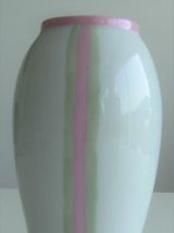Petit vase opaline porcelaine de Limoges acidulé