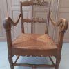 Fauteuil crosse vintage 