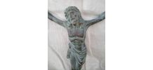 Christ ancien en bronze 