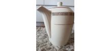 Ancienne Cafetiere / Theiere en porcelaine de Gien - Made in