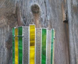 Applique en vitrail