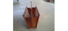 Porte livre bois