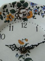 Horloge murale céramique craquelée Bouc Céram Junghans Diehl