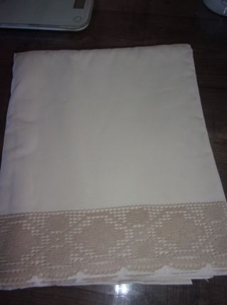 Drap ancien en coton