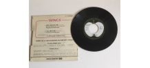 Wings (P. McCartney )- Vinyle 45 t