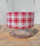 3 pots en verre Félix Potin "La Parisienne"