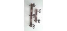 Porte manteau fer forgé 50 60