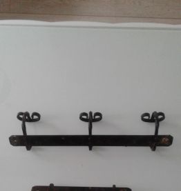Porte manteau fer forgé 50 60