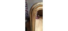 miroir louis philippe   86x62cm  dorè quelques default du a 