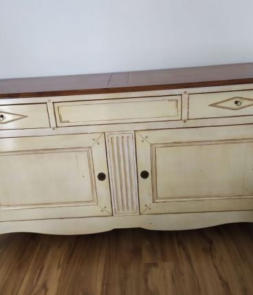 Buffet et table  Cyrano (marque Tiffany) - Merisier massif