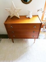 Commode vintage pieds compas