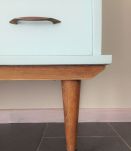 commode vintage vert tendresse