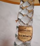 lampe cristal verre soufflé et étirer 48x18  verrerie paris 