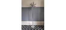 lampadaire spoutnik 18 feux en métal chromé