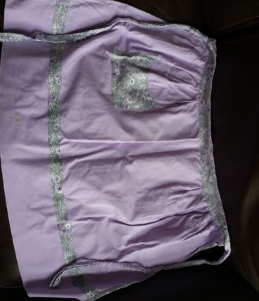 Tablier vintage double face