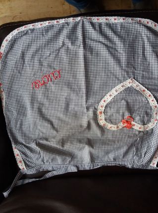 Tablier vintage