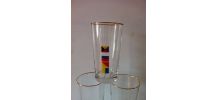 Lot de 6 verres vintage Mobil