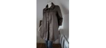 Imperméable coupe parapluie "Via 28" marron glacé T S /36