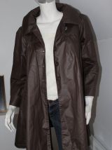 Imperméable coupe parapluie "Via 28" marron glacé T S /36