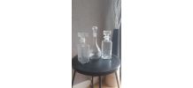 Trio de carafes vintage