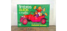 Timbres à imprimer "autos" de Fernand Nathan - Années 70