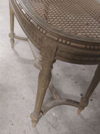 Banquette de piano début de siècle