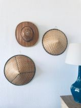 Chapeau chinois ancien décoratif