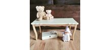 Petit banc "Campagne chic"