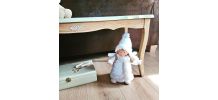 Petit banc "Campagne chic"