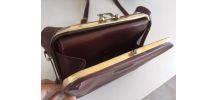 Sac vintage Cartier bordeaux