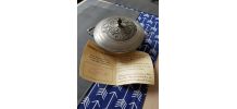 Bonbonnière en Etain avec certificat