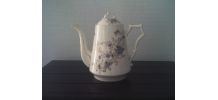 Cafetière portelaine Bertin Tissier Rue de Rivoli 90 Paris 