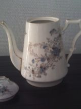 Cafetière portelaine Bertin Tissier Rue de Rivoli 90 Paris 
