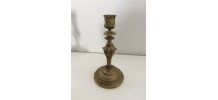 Paire de bougeoir en bronze doré ciselé Louis Philippe