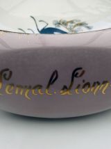 CENDRIER publicitaire vintage⎮verrerie Lemal Lionne⎮art deco