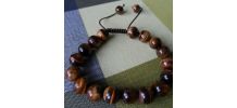 bracelet pierre oeil de tigre 