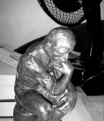 Statuette en bronze 